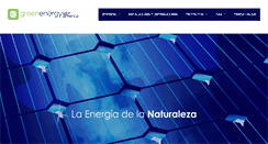 Desktop Screenshot of greenenergy-latinamerica.com